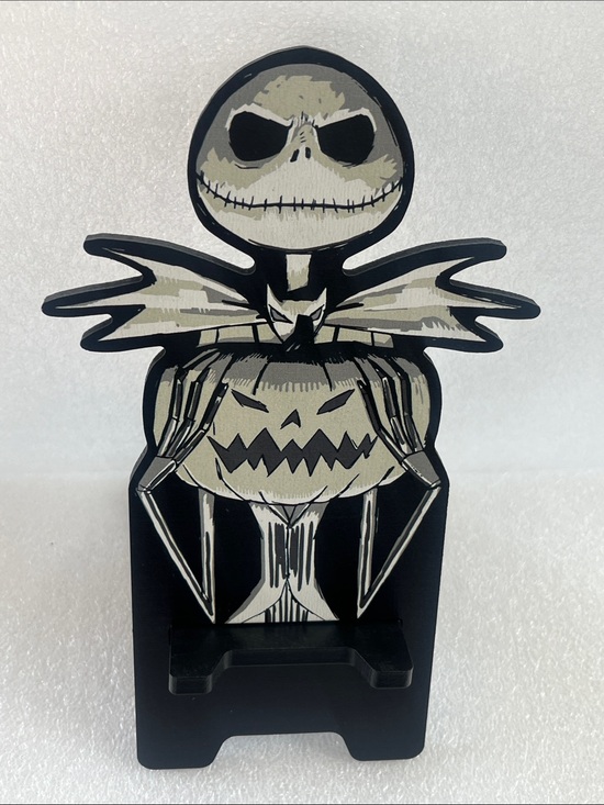Disney Other - Disney Jack Skellington Black and Cream Phone Stand